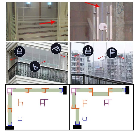Transparent F-Shape Gap sealer - Picture 6 of 8